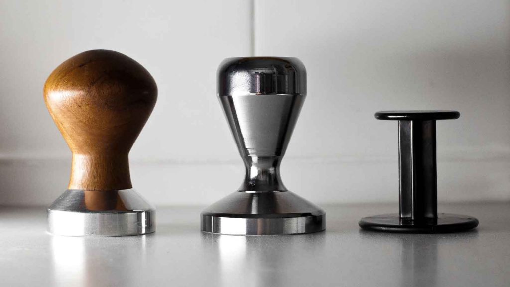 Tipos de tamper de café