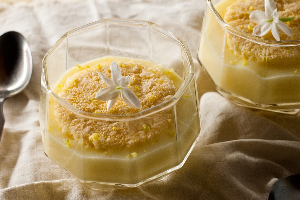 Jasmine custard | Natillas de jazmín