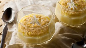 Jasmine custard | Natillas de jazmín